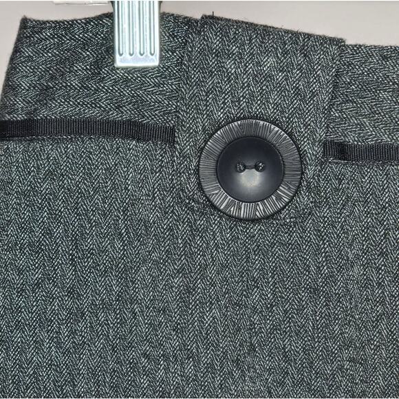 Larry Levine Stretch Charcoal Pencil Skirt Size 10 - Picture 2 of 7